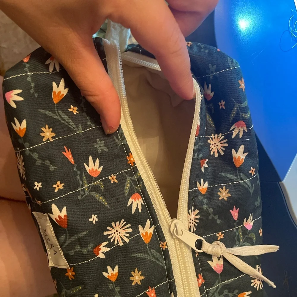 Handmade %100 cotton makeup bags